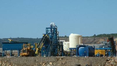 Mobile Soil Washing Plant