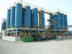 sludge holding tanks